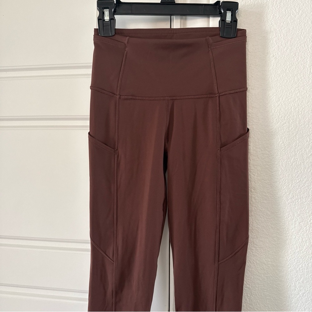 Lululemon Fast Free High-Rise Tight 28" Leggings in Brown Earth Size 2 NWOT - Picture 5 of 14